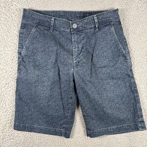 AG Adriano Goldschmied Shorts Mens 31 Blue 10" Inseam The Griffin Relaxed Jungle